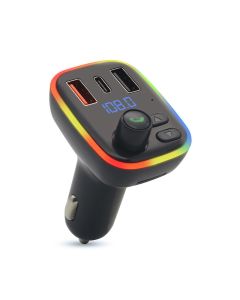 FM modulator FM-P2 PD+QC3.0 crni
