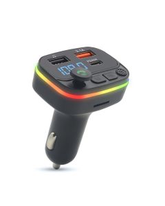 FM modulator FM-P3 PD+QC3.0 crni