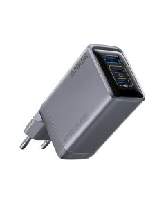 ANKER Punjač Prime 100W, brzi punjač, 3-porta (2x USB-C i 1x USB-A), srebrna