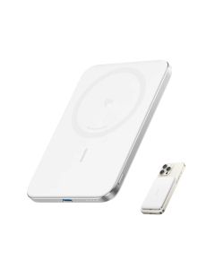 ANKER Power bank Nano 5000mAh, 20W, MagSafe, bela