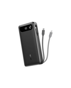 ANKER Power bank 20000mAh, 87W, sa ugrađenim USB-C kablom na izvlačenje, crna