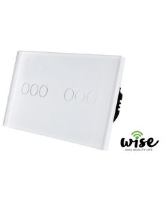 Wise Wifi pametni prekidac 6 tastera - modularni sa 2 modula - PMK000034A00000