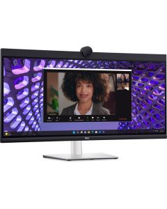 DELL 34.1 inch P3424WEB WQHD Video konferencijski zakrivljeni IPS monitor - MON02688