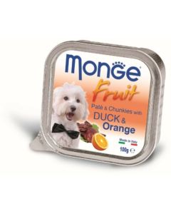 MONGE Pašteta fruit 100g-pačetina i pomorandža - PS1058