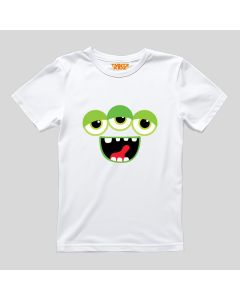 KIDZ by TAMANITZA Dečija bela majica MONSTER 11 - Tamanitza1112