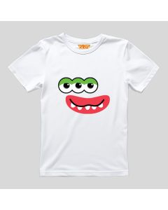 KIDZ by TAMANITZA Dečija bela majica MONSTER 7 - Tamanitza1072