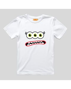KIDZ by TAMANITZA Dečija bela majica MONSTER 8 - Tamanitza1082