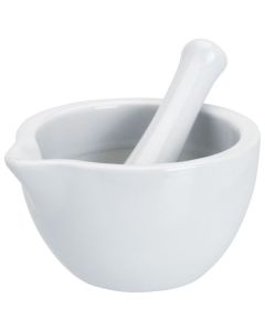 VILDE Porcelanski avan sa tučkom 11x10x6cm Excellent Houseware - KUH000038A00000