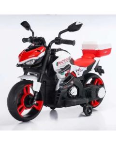 EUROBAJK Dečji motor na akumulator, crvena/bela - 10505