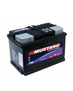 MUSTANG Akumulator za automobile 12V075D SCD - MS75-L3