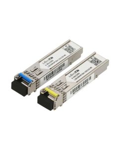 MIKROTIK S-3553LC20D pair of SFP modules 1.25G SM 20km T1310nm/R1550nm+1.25G SM 20km T1550nm/R1310nm - MT096