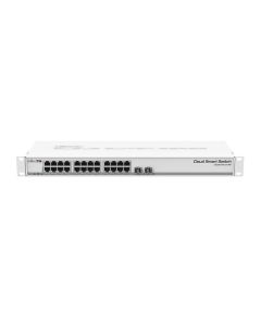 MIKROTIK CSS326-24G-2S+RM with SwitchOS, rackmount case - MT133