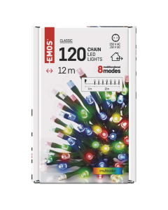 EMOS Svetlosni lanac 120 LED, 12 m - MTG-D4AM08