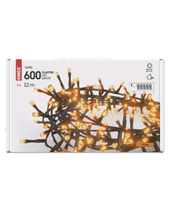 EMOS Svetlosni lanac 600 LED, 12 m Vintage tajmer - MTG-D4BV03