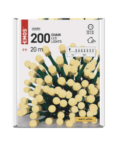 EMOS LED lanac od cherry - kuglice 20 m - MTG-D5AW03