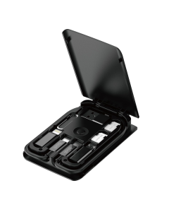 Multifunkcionalni box wireless punjač Budi 15W crni - 208858