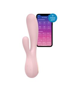 Multifunkcionalni vibrator aplikacija Satisfyer Mono Flex Connect App mauve - 4002651
