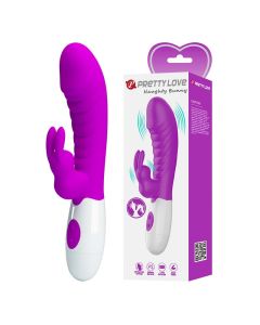Multifunkcionalni zeka vibrator Naughty Bunny - 500071