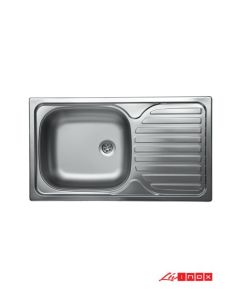 Livinox Inox ugradna sudopera N240 76x43,5cm sifon ø90 - 11935-1