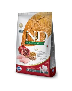 N&D Ancestral Grain Chicken & Pomegranate Light Medium/Maxi 12kg - PS6016