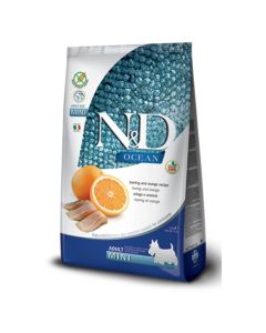 N&D OCEAN Herring&Orange Mini Adult 800g - PS6036