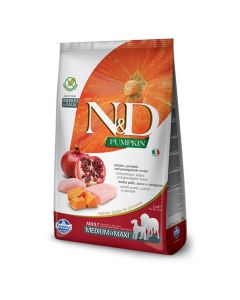 N&D Pumpkin Chicken&Pom. Medium/Maxi 2,5kg - PS6059