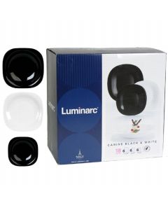 LUMINARC Carine black&white set 18/1 - N1479