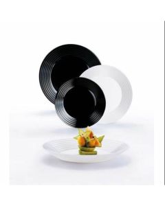 LUMINARC Harena set 18/1crno beli - N1518