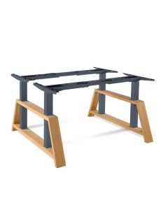 LINEA TANDEM WOOD SQUARE elektro podesivi nogari - N3equ6