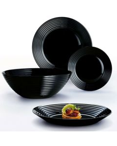 LUMINARC Harena black set 18/1 - N5162