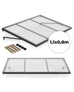 MULTIGARDEN Nadstrešnica za ulazna vrata 113 × 80 cm sa uv zaštitom –