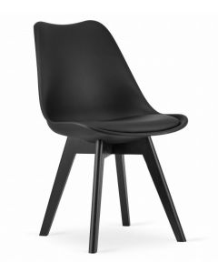 MODERNHOME Napoli set 4 stolice double black - 3706_4-MARK-AT