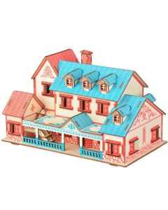 3d drvena eko puzzle - NARAT VILA - 87-1-1-1