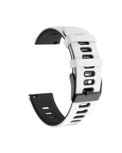 Narukvica double za smart watch Samsung 4, 5 22mm belo crna - 205130