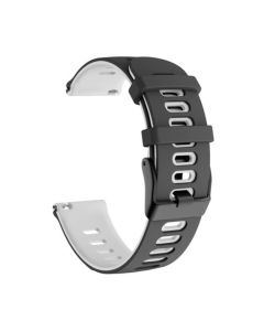 Narukvica double za smart watch Samsung 4, 5 22mm crno bela - 205131