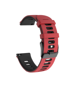 Narukvica double za smart watch Samsung 4, 5 22mm crveno crna - 205125