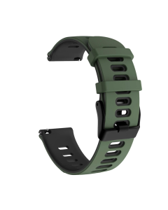 Narukvica double za smart watch Samsung 4, 5 22mm maslinasto crna - 205129