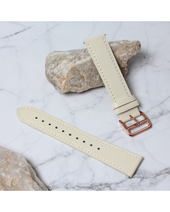 Narukvica kozna klasik za smart watch Samsung 4, 5 20mm bela - 205157