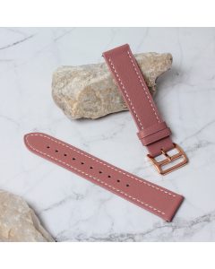 Narukvica kozna klasik za smart watch Samsung 4, 5 20mm roze - 205156