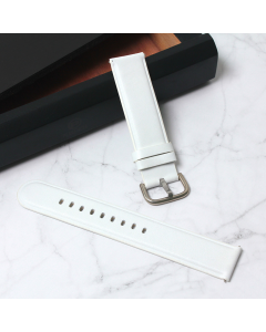 Narukvica kozna za smart watch Samsung 4, 5 20mm bela - 205174