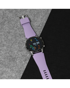 Narukvica relief za smart watch 22mm ljubicasta - 84367