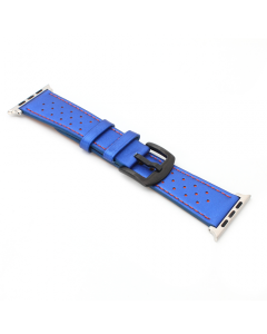 Narukvica rift kozna za Apple watch 42mm plava - 85356