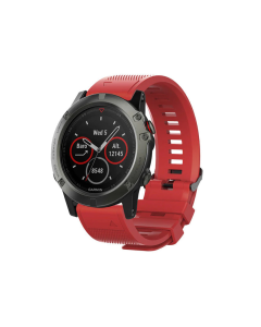 Narukvica sporty za Garmin Fenix 3/5X/6X smart watch 26mm tamno crvena - 205182