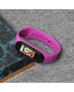 Narukvica za smart watch Xiaomi Mi Band M3/M4 ljubicasta - 73105