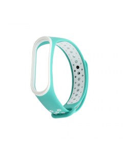 Narukvica za smart watch Xiaomi Mi Band M3/M4 mint bela - 94672