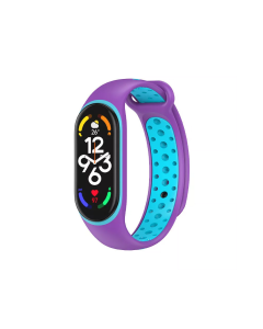 Narukvica za smart watch Xiaomi Mi Band M7 ljubicasto plava - 217332