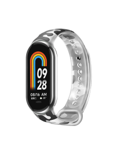 Narukvica za smart watch Xiaomi Mi Band M8/M9 army siva - 217481