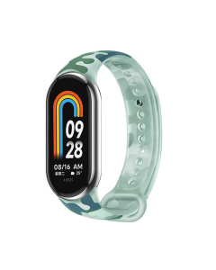 Narukvica za smart watch Xiaomi Mi Band M8/M9 maskirna zelena - 217483