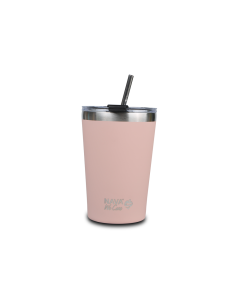 NAVA Termo putna šolja sa slamkom 450ml roze NV10-262-110 - NV10-262-110