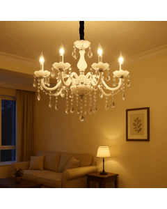 LTD STRELA Luster Kristal NB/6 WH